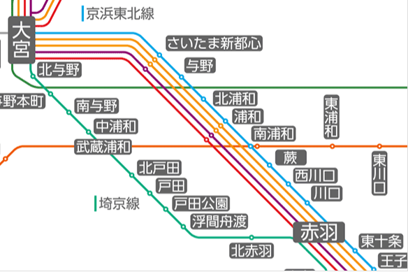 東京駅から籠原駅(2024年07月20日) 鉄道乗車記録(鉄レコ・乗りつぶし) by