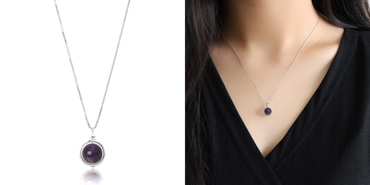 ココシュニック COCOSHNIKWEB限定 K10スピリチュアルストーン ルビー ネックレス -靴＆ファッション通販ロコンド〜自宅で試着、気軽に返品