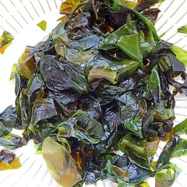 料理の基本！ 生わかめの冷凍方法