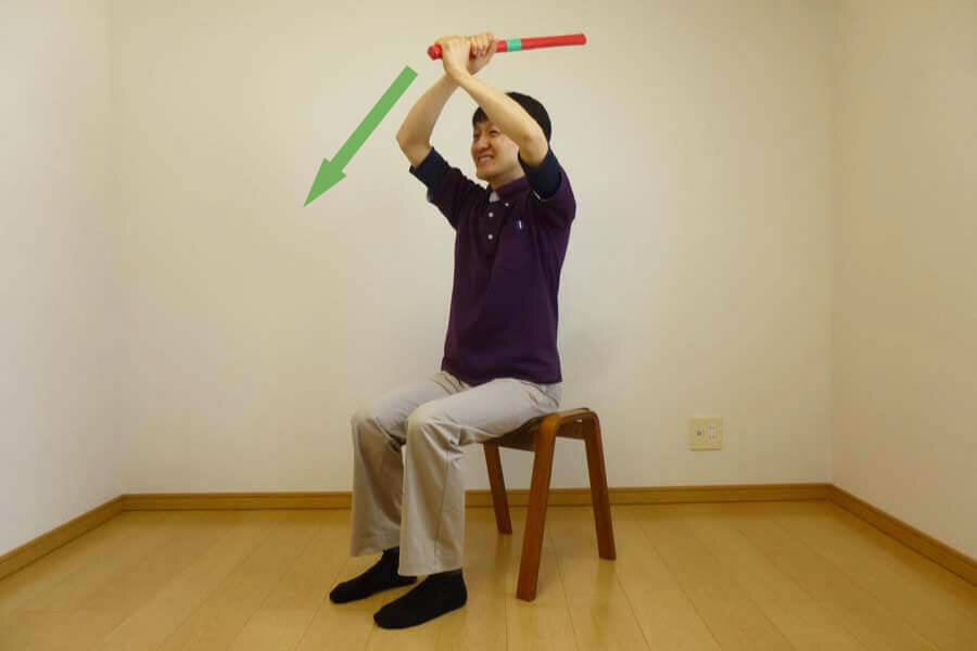 カラフル棒体操 自主練習トレーニングカラフルリハ訪問看護ステーション