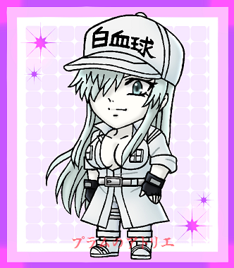 楽天市場 サンリオ はたらく細胞 サンリオコラボ グッズ アクリルバッジ エンジェルシリーズ マクロファージメーカー直販: NICストア