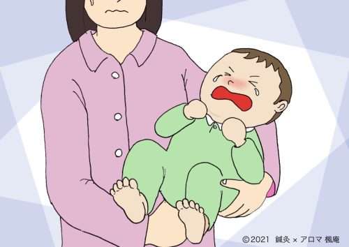 夜泣き、疳の虫伝統鍼灸 楓庵