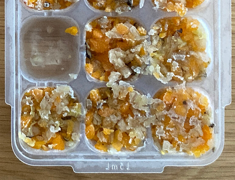 私の離乳食の進め方 中期：野菜ミックスを炊飯器で！- Home Sweet Home