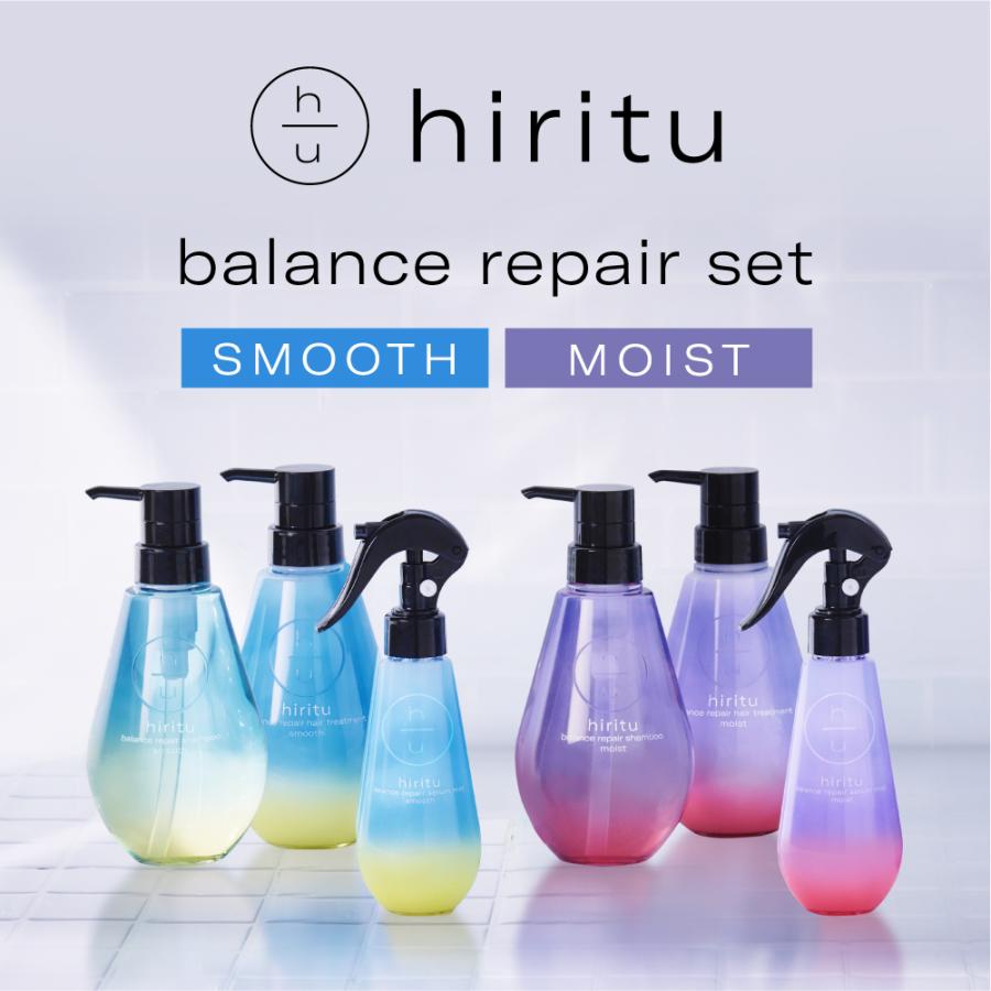 バランスリペア シャンプー ヘアトリートメント スムースhirituの口コミ -hiritu ヒリツ バランスリペア スムースbyKou. 混合肌 30代前半LIPS