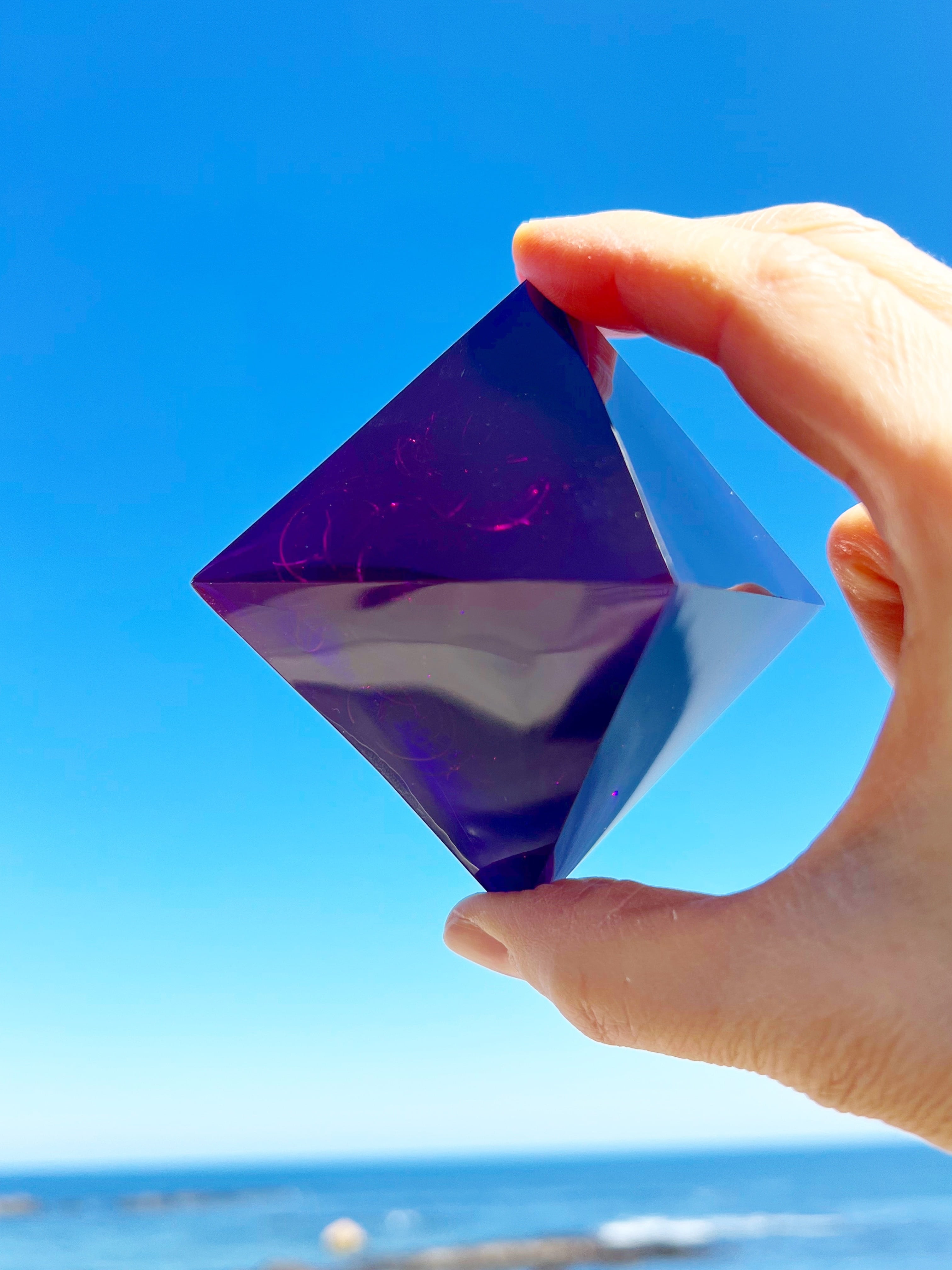 オクタヒドロン 正八面体 のオルゴナイト →SOLD OUT❣️オルゴナイトオクタヒドロン瑛怜菜瑛怜菜のオルゴナイトエレナのオルゴナイト