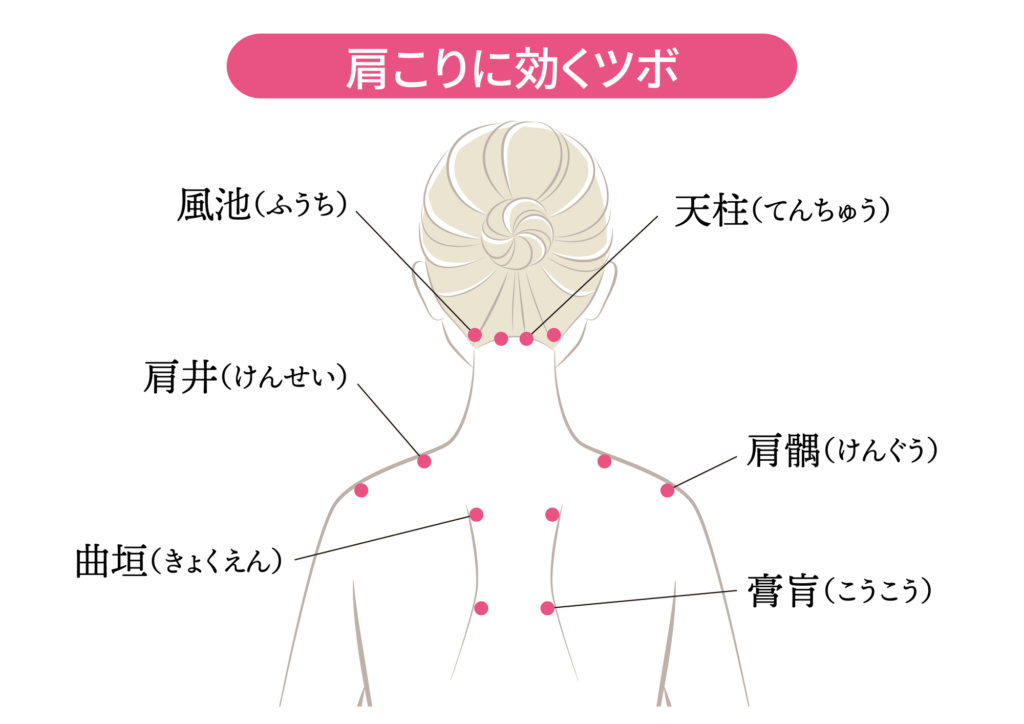 首の痛みに効く7つのツボ位置と押し方肩こりや頭痛も緩和するセルフケア方法
