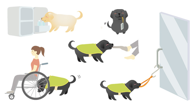 補助犬マークイラスト無料イラスト・フリー素材なら「イラストAC」