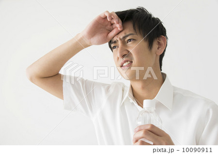 Po_汗を拭う - CLIP STUDIO ASSETS