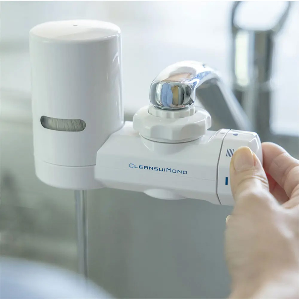 水道水を美味しく飲む ！Panasonicの蛇口直結型浄水器 TK-CJ22 ！実機レビュ
