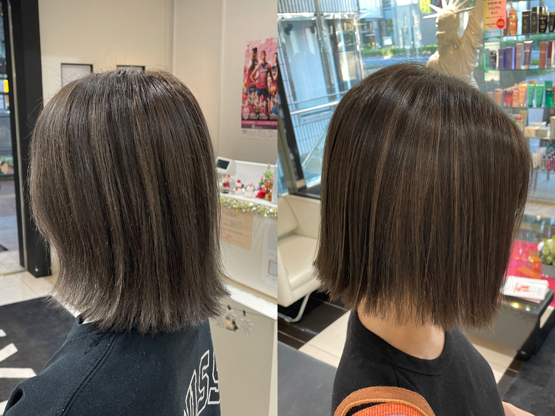 バレイヤージュとハイライトの違いをプロが写真付きで徹底解説