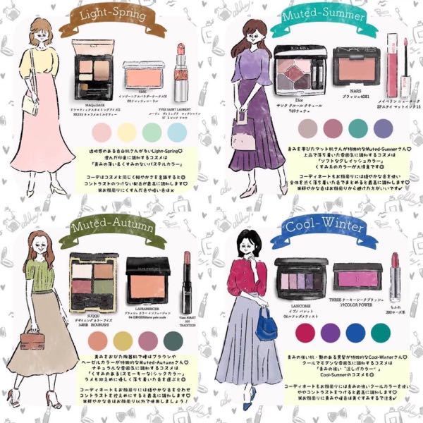 ソフトオータム ミューテッドオータム さん必見！おすすめコスメ12選♡ プロ監修肌らぶ