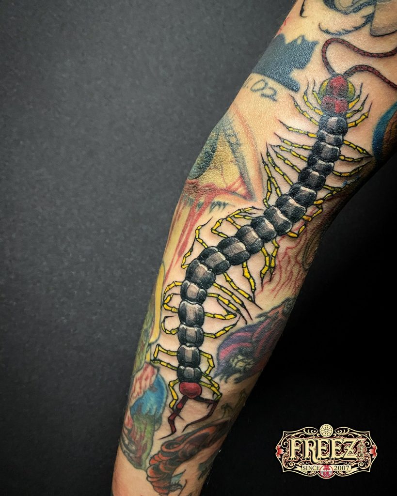 和彫りのムカデタトゥーとその魅力