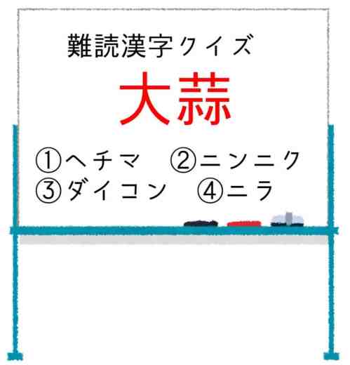 大童 知識自慢集まれ！超難読漢字の挑戦状