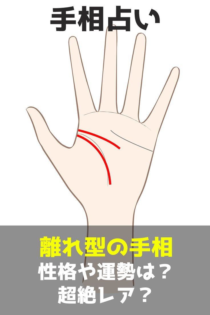 両手離れ型 の手相って自由好奇心だけで突き進むクリエイターnanayo