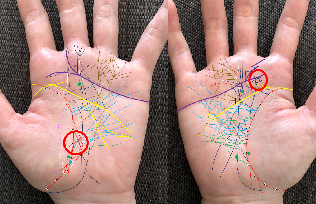 またまた、五芒星の方が、、、神戸三宮の当たる占い・稲荷堂
