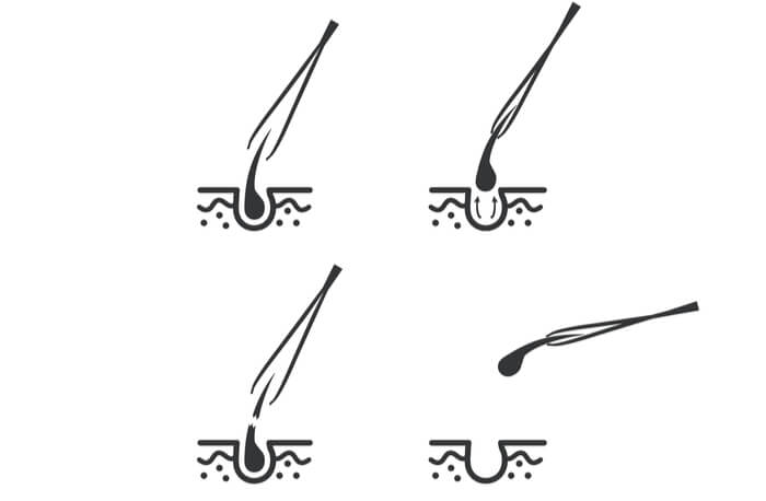 Plucking facial hair 419 顎髭抜き - YouTube