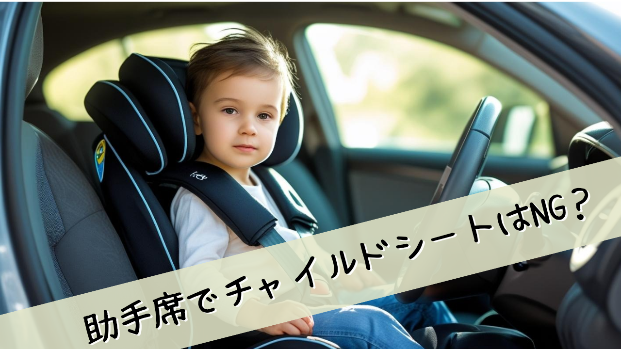 助手席にチャイルドシートは違反？危険の理由と取り付け方のポイント - クルマのわからないことぜんぶ車初心者のための基礎知識norico ノリコ