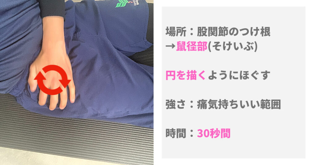 膝裏＆鼠径部の「深部リンパ流し」で足のむくみ改善、ほっそり美脚に！からだにいいこと