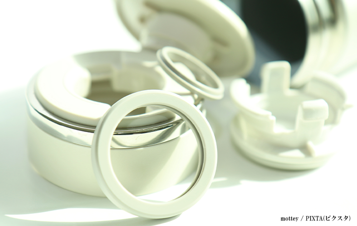 冷水筒のゴムパッキンの黒カビをやっつけろ！ひとり暮らしの生活事情橙色のひとり暮らし