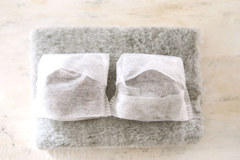 あずきカイロ 肩のせロングサイズ小豆カイロの作り方・レシピハンドメイド人