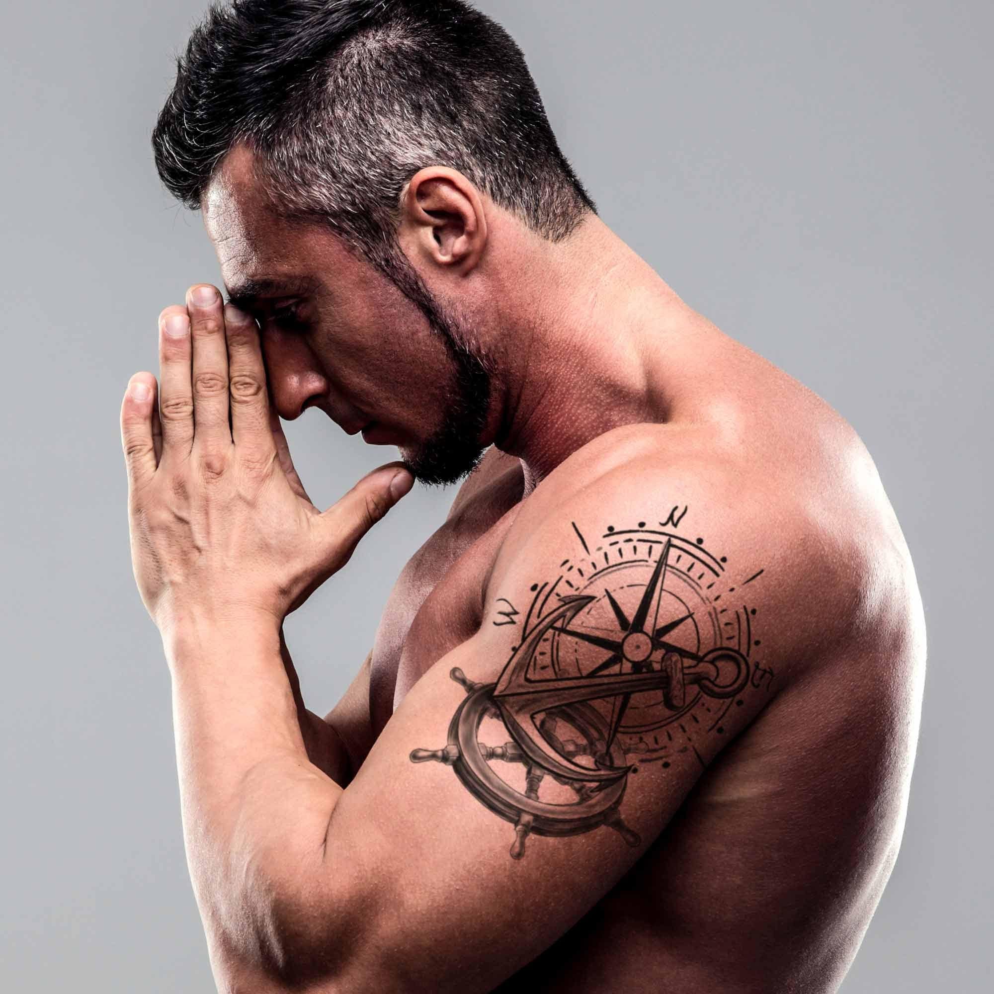 Usa flag tattoo - Etsy 日本