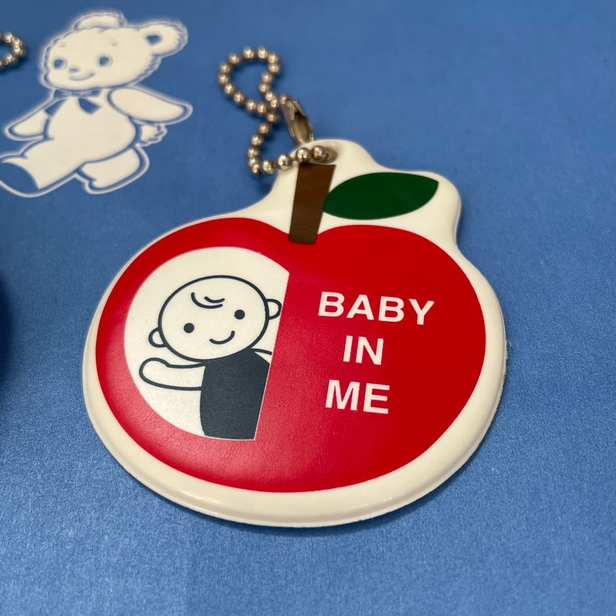 マタニティキーホルダー♡マタニティマーク♡おなかに赤ちゃんがいます♡ファミリアチェック♡ファミリア 雑貨・その他 la♡cerise 通販15146197Creema クリーマ