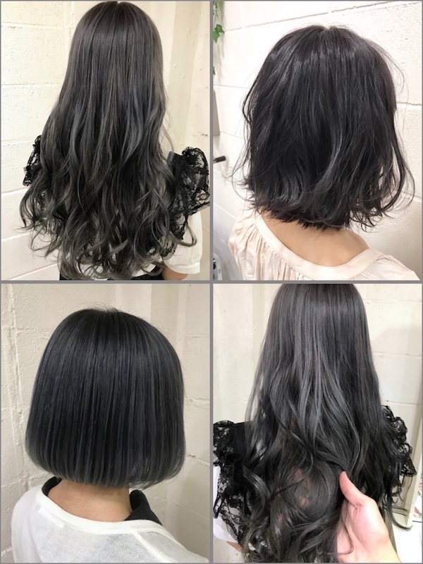 色落ちを楽しめる色！ダークグレーヘアカタログ ヘアサロン・美容院Ash オフィシャルサイト