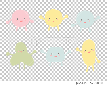 シンプルでかわいい乳酸菌のイメージのイラスト素材72767031- PIXTA