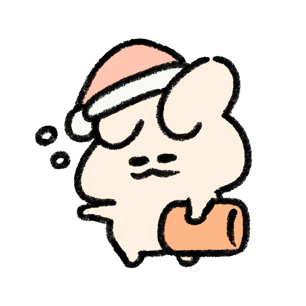 睡眠をする子どもかわいいイラスト