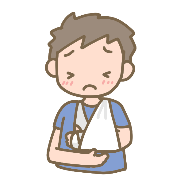 転倒＿骨折4パターンのイラスト素材22944307- PIXTA