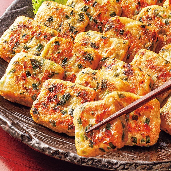 イカとニラのもちもちチヂミ