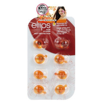 試してみたディズニー限定デザイン ellips エリップス ヘアオイル シートタイプ8粒ブラック ピーチ＆シトラスの香り ドナルドダックellipsの効果・髪質別の口コミ・レビューLIPS