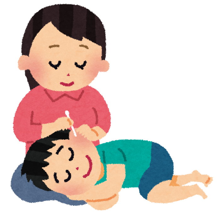 間違い探し 耳掃除しましょうねイラスト - No: 25135385無料イラスト・フリー素材なら「イラストAC」