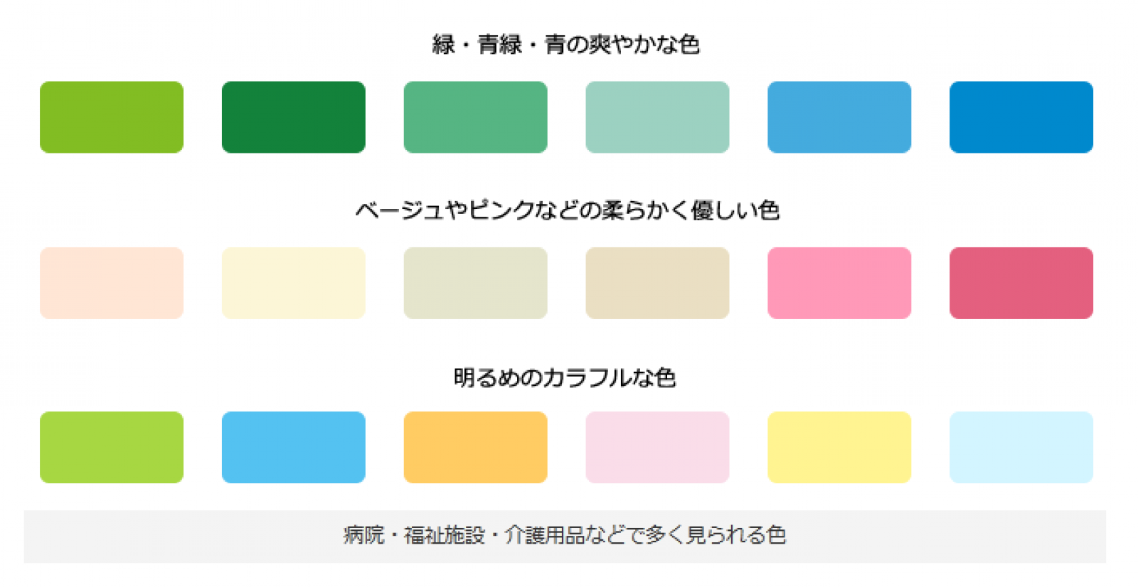 高齢者が見やすい色は何色？なぜ色が見えにくくなるのか理由も解説！ - JHWN − 一般社団法人 日本保健福祉ネイリスト協会