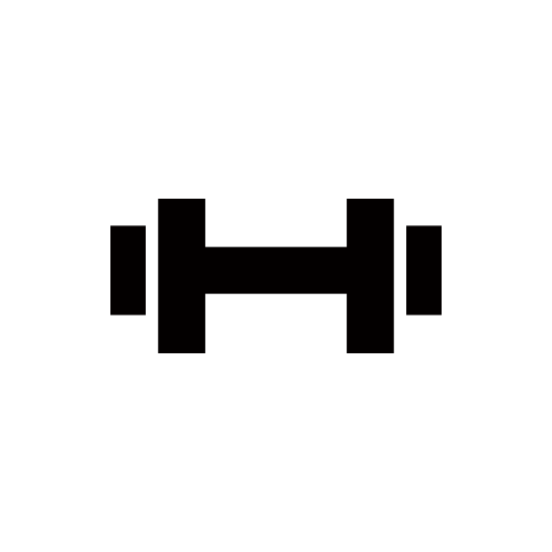 ダンベルアイコンPremiumベクトル素材