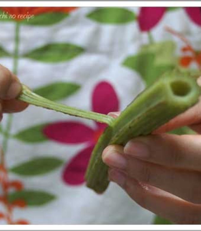 ふきの下ごしらえ、あく抜きの手順坂ノ途中100年先もつづく、農業を