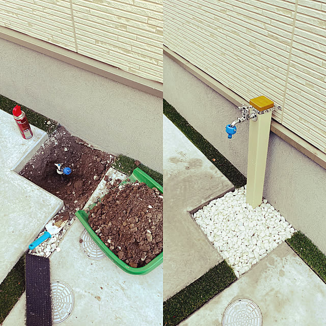 おしゃれな立水栓9選 散水栓から立水栓に工事不要の外水道も紹介！