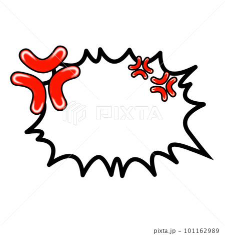 中身が噴水みたいに吹き出してる瓶イラスト - No: 22187668無料イラスト・フリー素材なら「イラストAC」