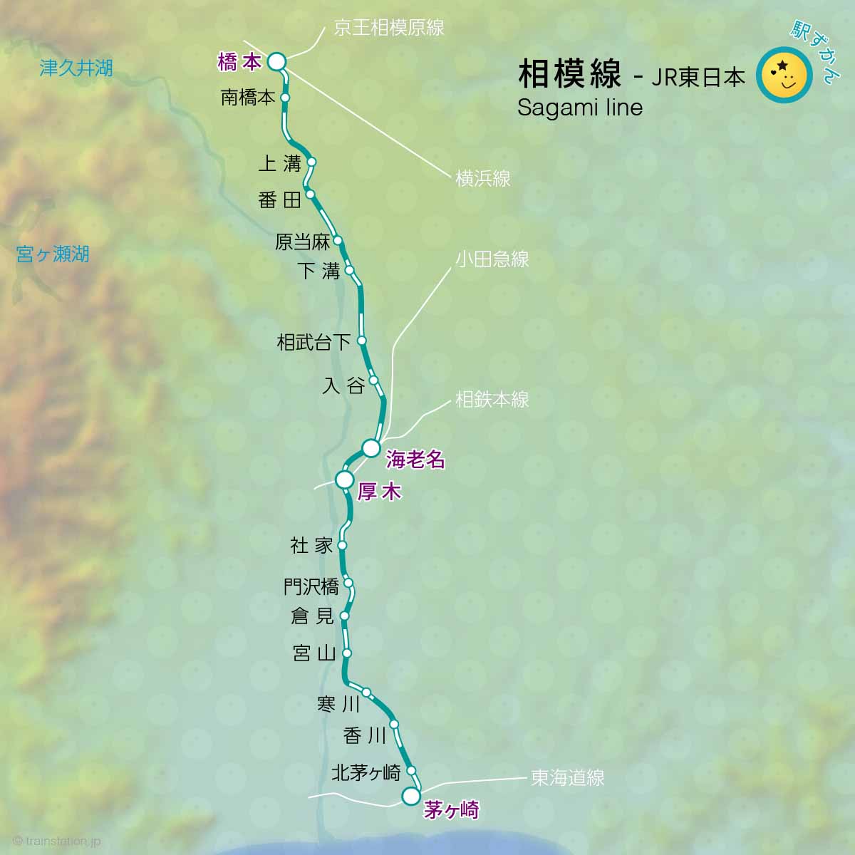 宮山駅（相模線） の地図、住所、電話番号 -