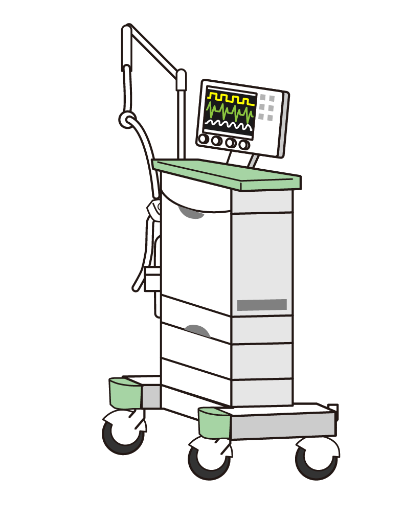 66 人工呼吸器 High Res Illustrations - Getty Images呼吸器 日本人, 患者, 酸素マスク