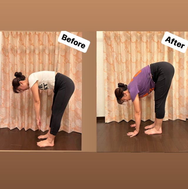 体」私のお風呂でストレッチングゴルフライブゴルフライブ