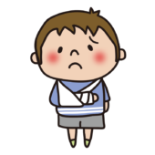 骨折のイラストかわいいフリー素材集 いらすとや