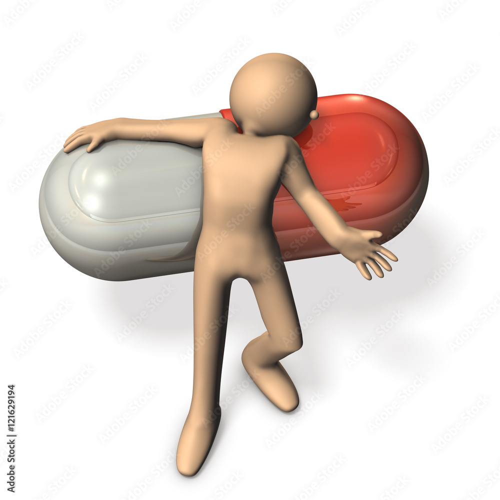 薬物依存を表すアブストラクト3DCGイラスト Stock IllustrationAdobe Stock