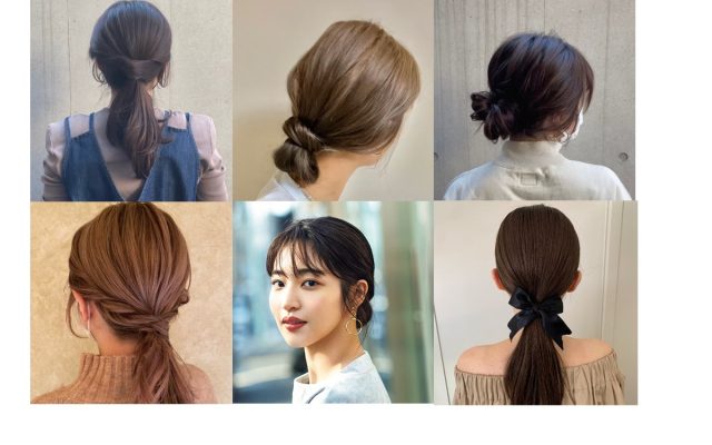 葬儀 ロング 髪型