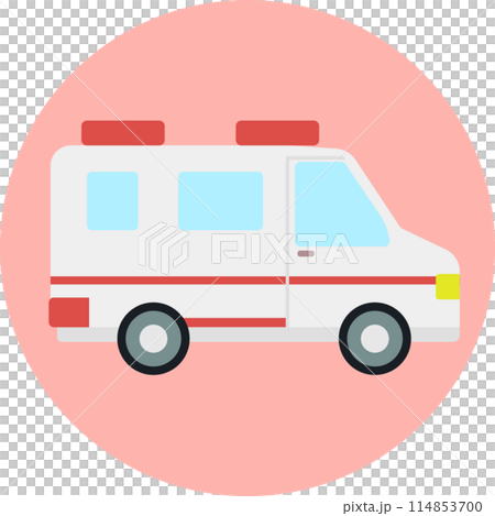 救急車のイラスト