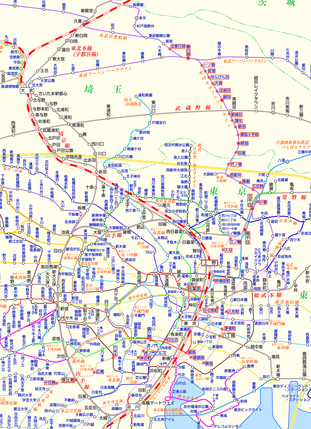 春日部駅から北越谷駅(2023年07月16日) 鉄道乗車記録(鉄レコ・乗りつぶし) by