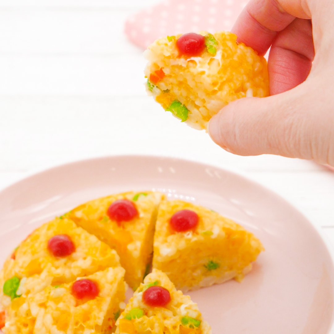 離乳食手づかみ！イタリアン風？ご飯お焼き by ぶりこんαクックパッド簡単おいしいみんなのレシピが392万品