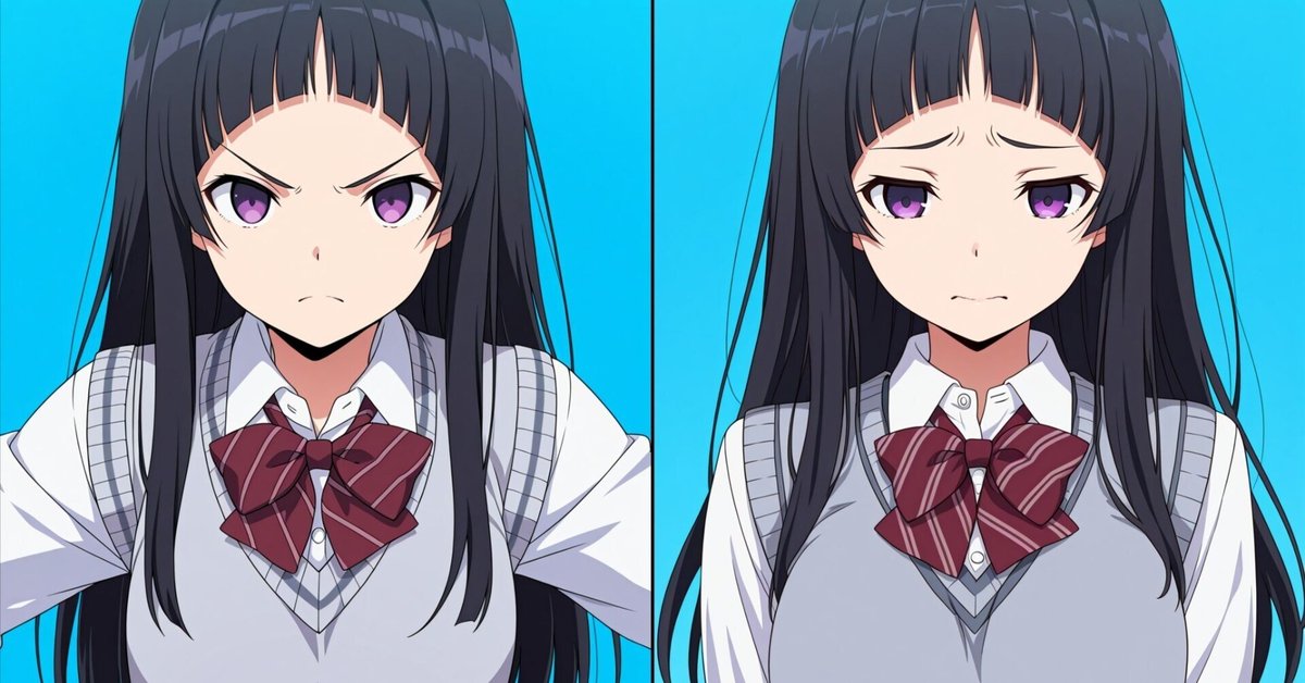 ChatGPTで表情豊かな美少女を描く感情別プロンプト総まとめで、AIはなんて