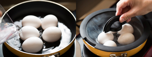 ゆで卵を水から作る 冷蔵庫の冷たい卵使用 ～茹で時間・茹で具合・ツルンと剥く方法 kurataba- エキスパート - Yahoo!ニュース