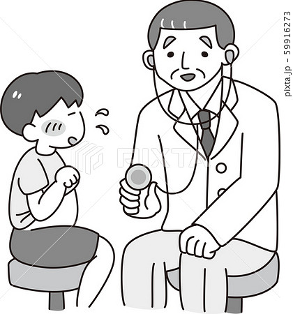 訪問診療をするお医者さんのイラストイラスト無料・かわいいテンプレート